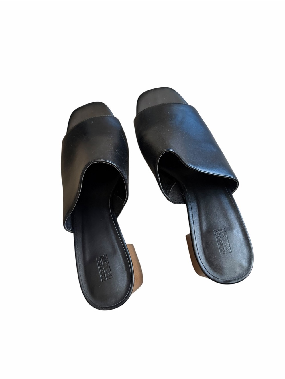 Black Slide Sandals - Women NWOT, no box Nordstrom Rack